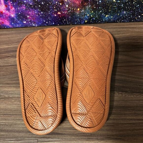 New! Chaco Womens Chillos Flip Sadie Clay Slip On Brown Thong Sandals Sz 7 NIB - Picture 3 of 7